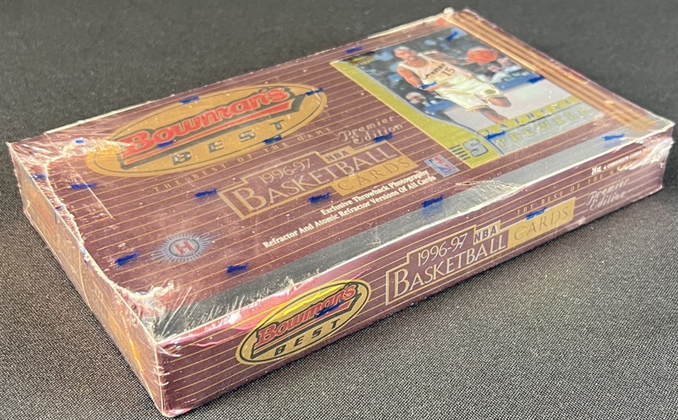 1996-97 Bowmans Best Basketball Unopened Hobby Box