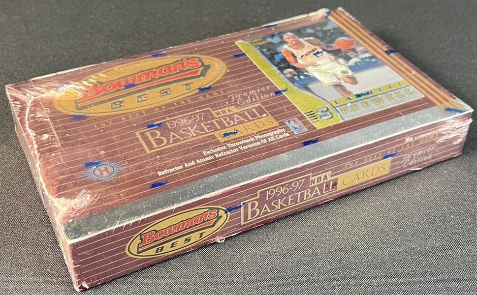 1996-97 Bowmans Best Basketball Unopened Hobby Box