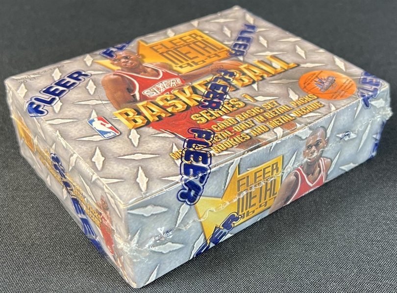 1996-97 Fleer Metal Basketball Series 1 Unopened Retail Box