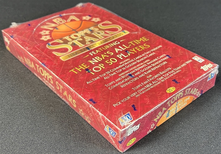 1996-97 Topps NBA Stars Unopened Retail Box