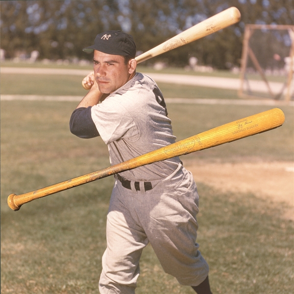 1961-63 Yogi Berra Hillerich And Bradsby Louisville Slugger Game Used Bat PSA/DNA GU 9.5