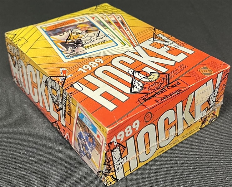 1988-89 O-Pee-Chee Hockey Unopened Wax Box BBCE Authenticated 