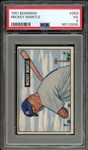 1951 Bowman #253 Mickey Mantle PSA 3 VG