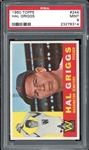 1960 Topps #244 Hal Griggs PSA 9 MINT