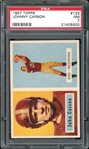 1957 Topps #123 Johnny Carson PSA 7 NM