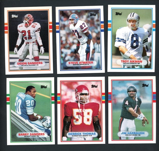 1989 Topps Traded Football Set