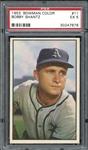 1953 Bowman Color #11 Bobby Shantz PSA 5 EX