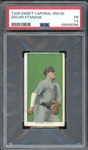 1909-11 T206 Sweet Caporal 350/30 Oscar Stanage PSA 1.5 FR