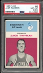 1961 Fleer #42 Jack Twyman PSA 8 (OC)