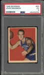 1948 Bowman #63 John Mahnken PSA 5 EX