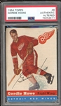 1954 Topps #8 Gordie Howe PSA Authentic Altered 