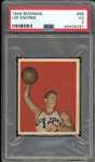 1948 Bowman #68 Lee Knorek PSA 3 VG