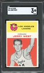 1961-62 Fleer #43 Jerry West SGC 3 VG