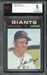 1971 Topps #600 Willie Mays BVG 6 EX-MT