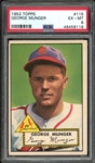 1952 Topps #115 George Munger PSA 6 EX-MT