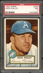 1952 Topps #226 Dave Philley PSA 7 NM