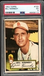 1952 Topps #102 Bill Kennedy PSA 5 EX