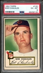 1952 Topps #120 Bob Chakales PSA 6 EX-MT