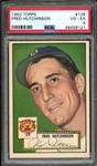 1952 Topps #126 Fred Hutchinson PSA 4 VG-EX