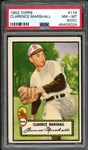 1952 Topps #174 Clarence Marshall PSA 8 NM-MT (OC) 