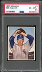 1950 Bowman #5 Bob Kuzava PSA 6.5 EX-MT+