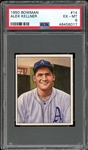 1950 Bowman #14 Alex Kellner PSA 6 EX-MT