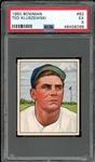 1950 Bowman #62 Ted Kluszewski PSA 5 EX