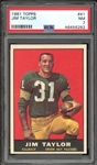 1961 Topps #41 Jim Taylor PSA 7 NM