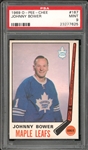 1969 O-Pee-Chee #187 Johnny Bower PSA 9 MINT