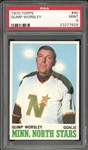 1970 Topps #40 Gump Worsley PSA 9 MINT