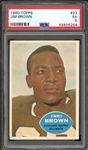 1960 Topps #23 Jim Brown PSA 5 EX