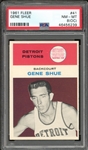 1961 Fleer #41 Gene Shue PSA 8 NM-MT (OC)