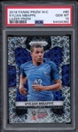 2018 Panini Prizm World Cup Lazer Prizm #80 Kylian Mbappe PSA 10 GEM MINT