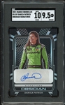 2021 Panini Chronicles Obsidian Signatures #OS-DP Danica Patrick SGC 9.5 MT+ Auto 10