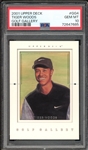 2001 Upper Deck Golf Gallery #GG4 Tiger Woods PSA 10 GEM MINT