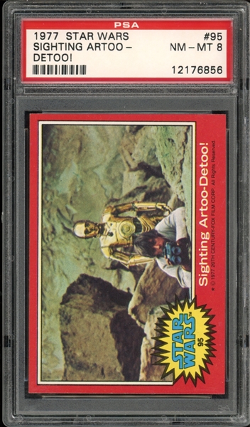 1977 Star Wars #95 Sighting Artoo-Detoo! PSA 8 NM-MT