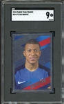 2018 Panini Team France #54 Kylian Mbappe SGC 9 MINT