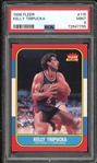 1986 Fleer #115 Kelly Tripucka PSA 9 MINT