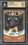 1999 Bowman Autographs #A4 Ricky Williams BGS 9.5 GEM MINT