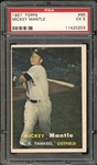 1957 Topps #95 Mickey Mantle PSA 5 EX