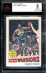 1977-78 #111 Topps #111 Robert Parish BVG 8 NM-MT