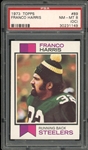 1973 Topps #89 Franco Harris PSA 8(OC) NM-MT