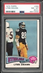 1975 Topps #282 Lynn Swann PSA 8(OC) NM-MT