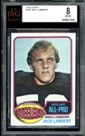 1976 Topps #220 Jack Lambert BVG 8 NM-MT