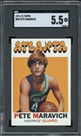 1971-72 Topps #55 Pete Maravich SGC 5.5 EX+