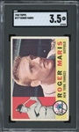 1960 Topps #377 Roger Maris SGC 3.5 VG+