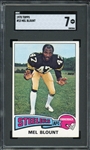 1975 Topps #12 Mel Blount SGC 7 NM