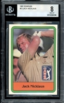 1981 Donruss #13 Jack Nicklaus BGS 8 NM-MT