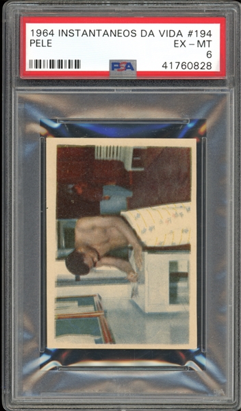 1964 Instantaneos Da Vida #194 Pele PSA 6 EX-MT