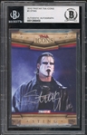 2010 Tristar TNA Icons #3 Sting Beckett Authentic Auto